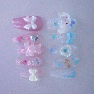 Cute Press-on Cinnamoroll Nails